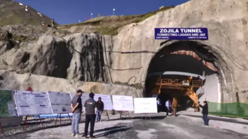 Zojila Tunnel Breakthrough Strengthens Strategic Link to Ladakh