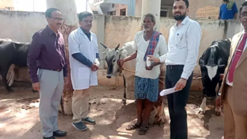 ZP CEO inspects veterinary facilities in Dharwad, flags vacancies