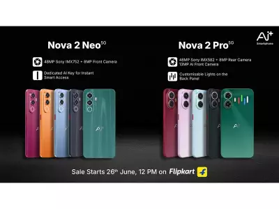 Ai+ Smartphone Launches Nova 2 Pro and Nova 2 Neo Sales from June 26