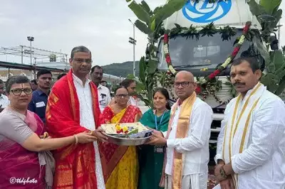 Ashok Leyland Donates Rs 31.72 Lakh Truck to Tirumala Tirupati Devasthanams