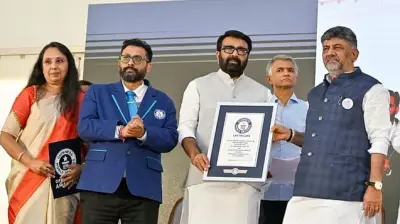 BDA Sets Guinness Record: 14.95 Lakh Saplings Planted in 12 Hours