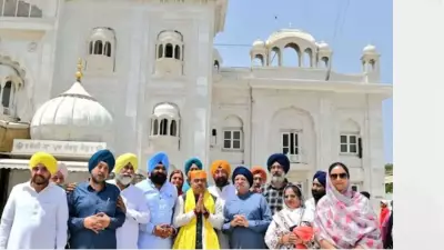 BJP leader Tarun Chugh prays at Bangla Sahib for PM Modi's 12-year tenure