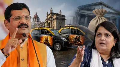 BJP MLC Pravin Darekar Launches Politically Branded Cooperative Taxi Services in Mumbai