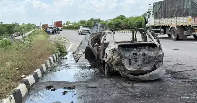Car blast near Tumkuru kills man; suicide or botched kidnapping suspected
