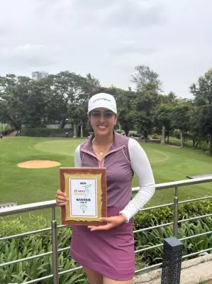 Chandigarh Golfer Mannat Brar Wins First Professional Title at Hero Women's Pro Golf Tour 2026 Leg 8