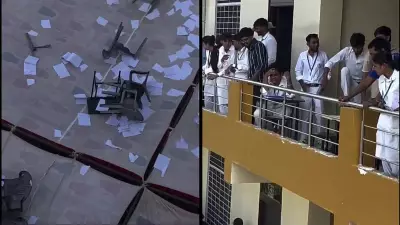 Chaos at Jaipur RPMC Exam Centre Over Cheating Racket; 4 Arrested