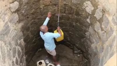 Chhattisgarh Village Faces Severe Water Crisis, Residents Risk Lives in Wells