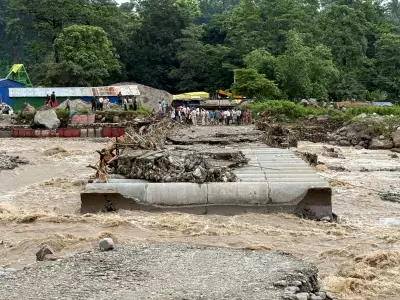 Darjeeling Landslides Wash Away Key Bridge, Disrupt Connectivity