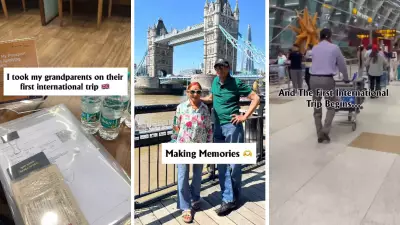 Delhi Woman Takes Grandparents on First Overseas Trip to London, Story Goes Viral