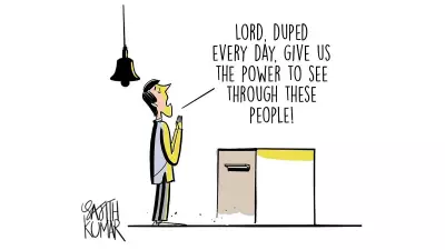 DH Cartoon: A Prayer Against Deception Highlights Voter Manipulation