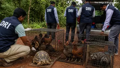 DRI Busts Wildlife Trafficking Racket in Andhra Pradesh's Srikakulam