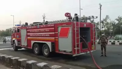 Fire Breaks Out at Firecracker Market in Bhopal, Multiple Fire Tenders Deployed
