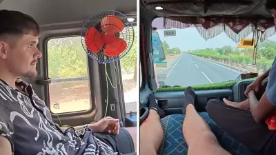 Foreigner's First Attempt at Hitchhiking in India Goes Viral