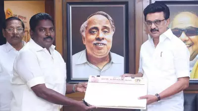Former AIADMK Minister P Benjamin Joins DMK with Supporters