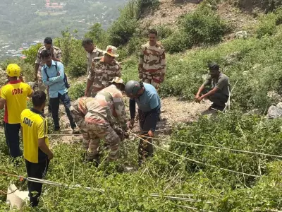 Four Tourists Killed as Car Plunges 500m into Gorge Near Mussoorie