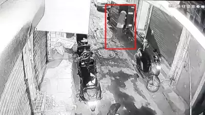 Govindpuri Fire: Arson Suspected as CCTV Shows Masked Woman Entering Building