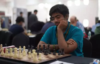 Harsh Suresh Holds Iniyan to Draw, National Champion Leads by a Point