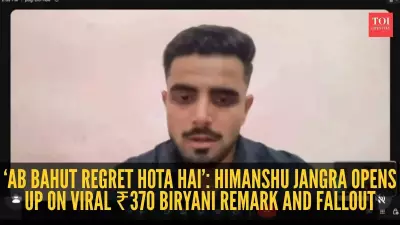 Himanshu Jangra Regrets Viral Biryani Remarks, Loses Job After Backlash