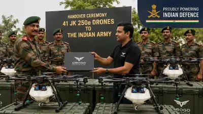 Hyderabad Firm Delivers Indigenous Drones to Indian Army for Surveillance