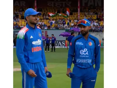 India Wins Toss, Opts to Field Against Afghanistan in Rain-Shortened 25-Over ODI