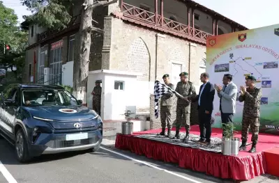 Indian Army Flags Off 11-Day EV Expedition in Kasauli to Promote Green Tech