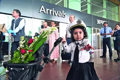 IndiGo's Inaugural Flight Lands at Noida's New International Airport