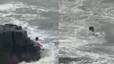 Karnataka Tourist Swept Away by High Tide Off Goa Coast, Body Found