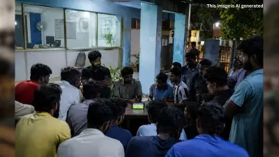 Kerala Football Fans Watch World Cup Match Inside KSEB Office to Protest Power Cut