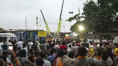 Kolkata Warehouse Collapse: 5 Dead, 20 Rescued; CM Adhikari Halts TMC-Era Projects