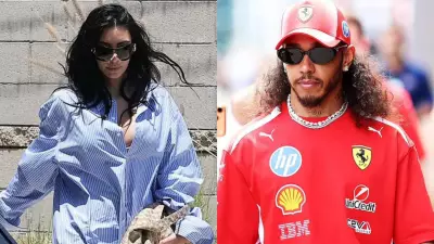 Lewis Hamilton rocks new curly hairstyle at Spanish Grand Prix paddock