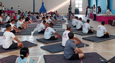 Make yoga daily habit, not one-day event: Kangra MP at International Yoga Day