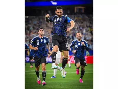 Messi scores in seventh straight World Cup match, sets historic record