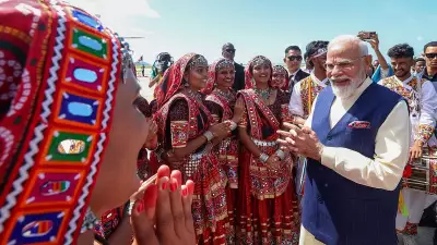 PM Modi arrives in Seychelles on three-day visit, gets grand welcome