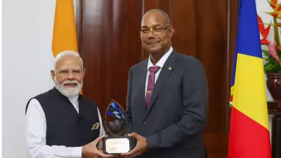 PM Modi Honored as 'Guardian of the Blue Horizon' by Seychelles