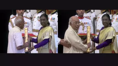 President Murmu Confers Padma Vibhushan on P. Narayanan and Justice K.T. Thomas