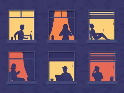 Reassuring Presence of Neighbours: Finding Connection in Solitude
