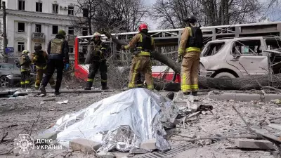 Russian drone strike kills three family members in Ukraine's Sumy region