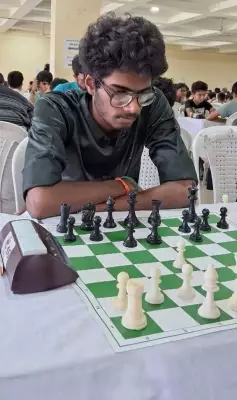Sailesh R dominates GH Raisoni Chess Festival, leads by one point