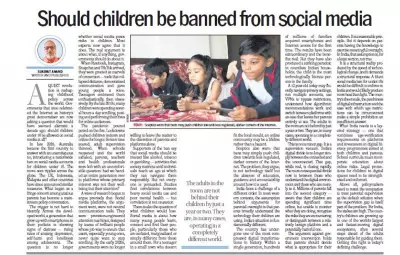 Should Children Be Banned from Social Media? A Critical Debate