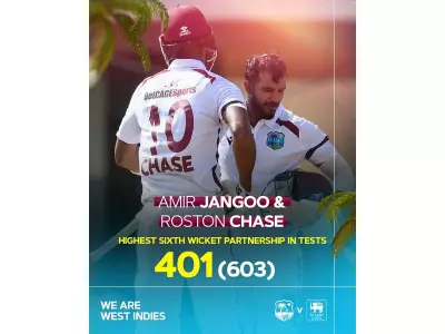 SL vs WI 1st Test: Jangoo-Chase Record 401-Run Partnership for 6th Wicket