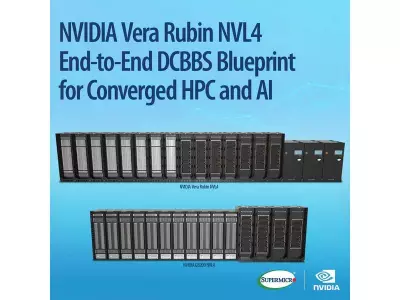 Supermicro Unveils NVIDIA Vera Rubin NVL4 DCBBS Blueprint for HPC and AI