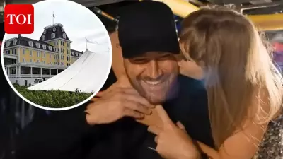 Taylor Swift and Travis Kelce Wedding Rumors Sparked by Tent at Rhode Island Resort