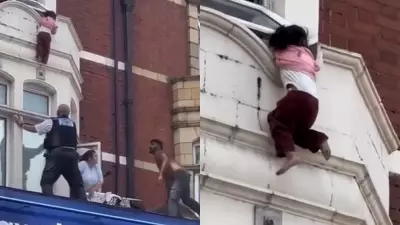 Three-Year-Old Girl Rescued After Hanging from London Window Ledge