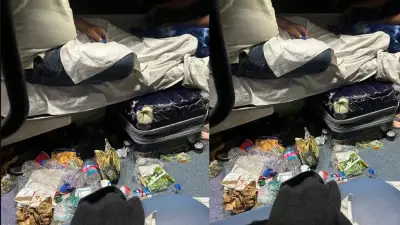 Train Passenger Explains Why He Didn't Stop Co-Traveller from Littering