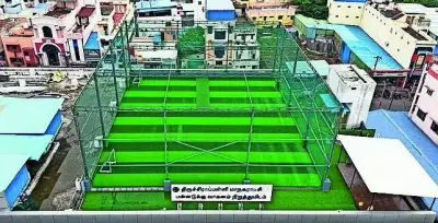 Trichy Corporation Develops New Multi-Sports Turf on MLCP Terrace