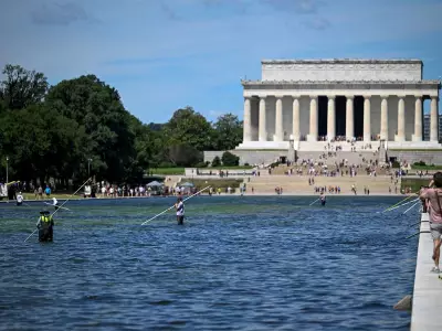 Trump Says Multiple Individuals Arrested for Vandalizing Lincoln Memorial Reflecting Pool