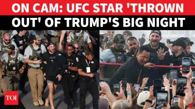 UFC Star Sean Strickland Escorted Out of Trump Birthday Event