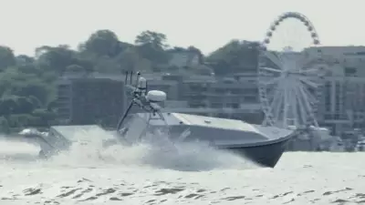 US Navy Drone Boat Rescues Pilots After Apache Chopper Crash Near Hormuz