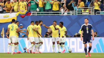 Vini Jr Brace Helps Brazil Top Group C; Morocco Beats Haiti 4-2