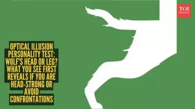 Wolf Optical Illusion Reveals If You're Head-Strong or Peacekeeper